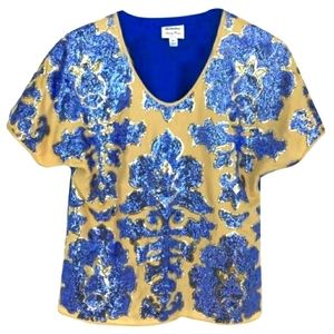 Tracy Reese NY Sequined Top